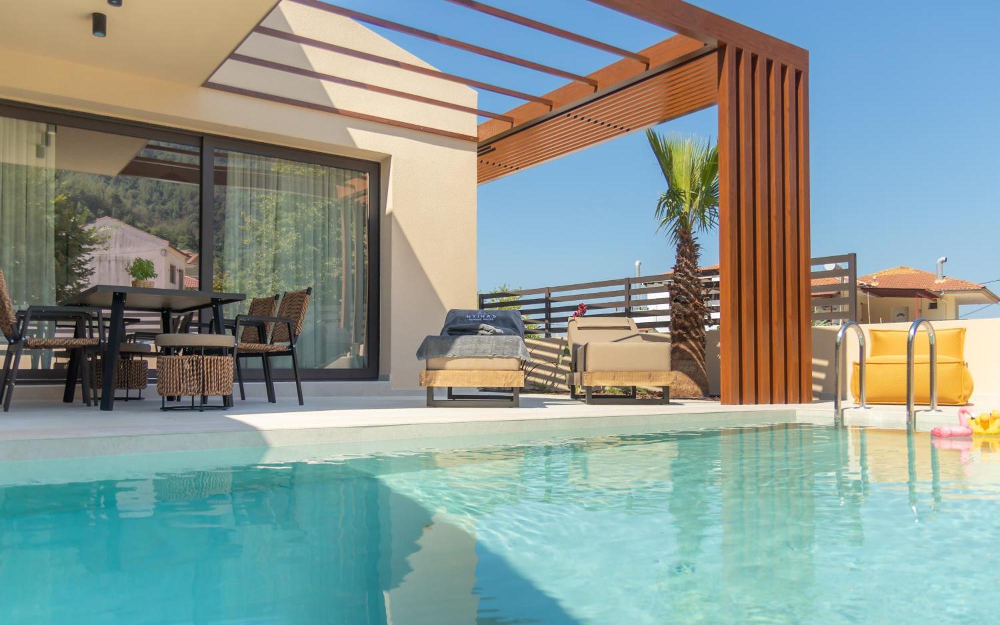 Ntinas Seaside Suites Skála Potamiás Exterior foto