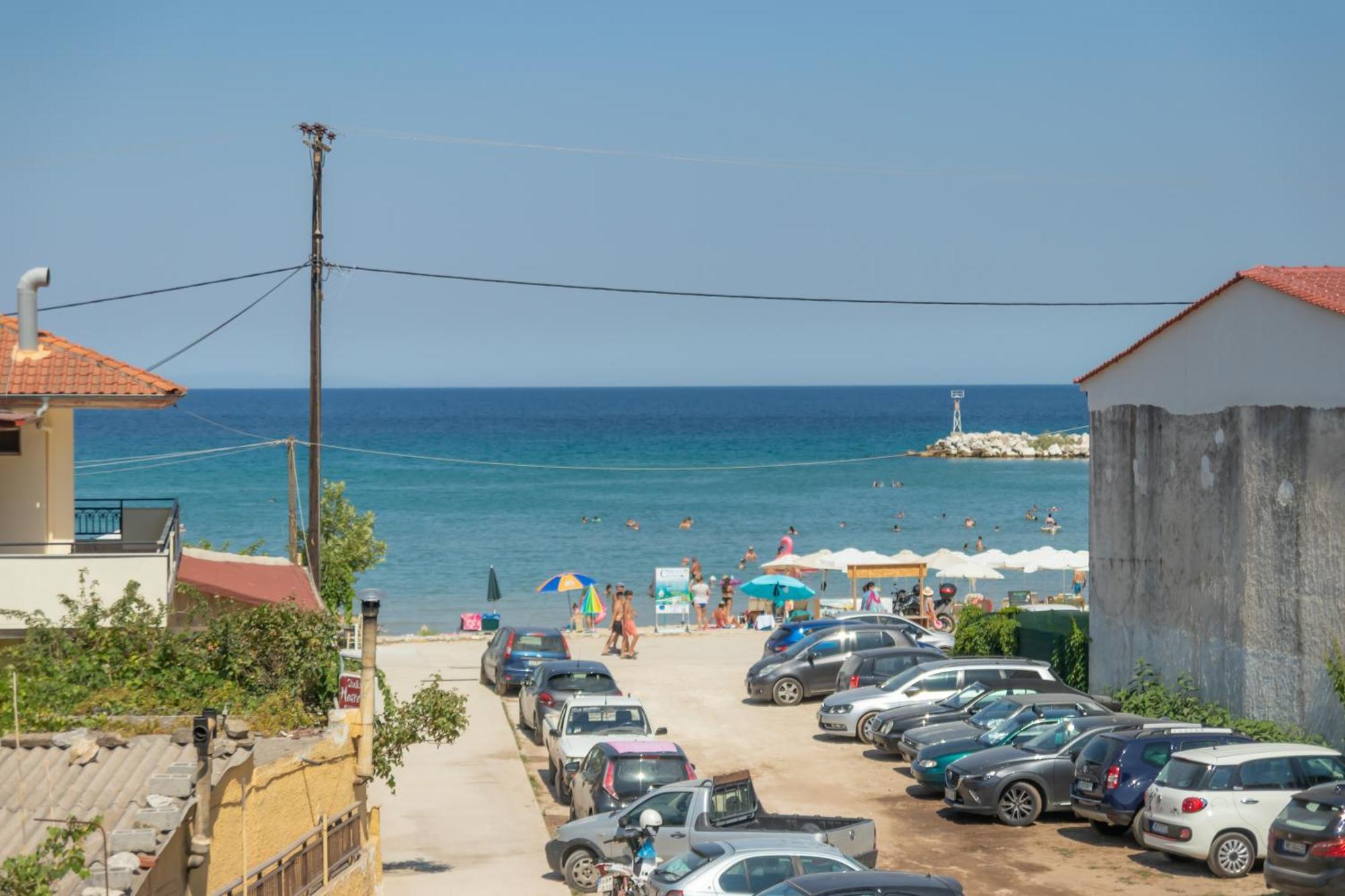 Ntinas Seaside Suites Skála Potamiás Exterior foto