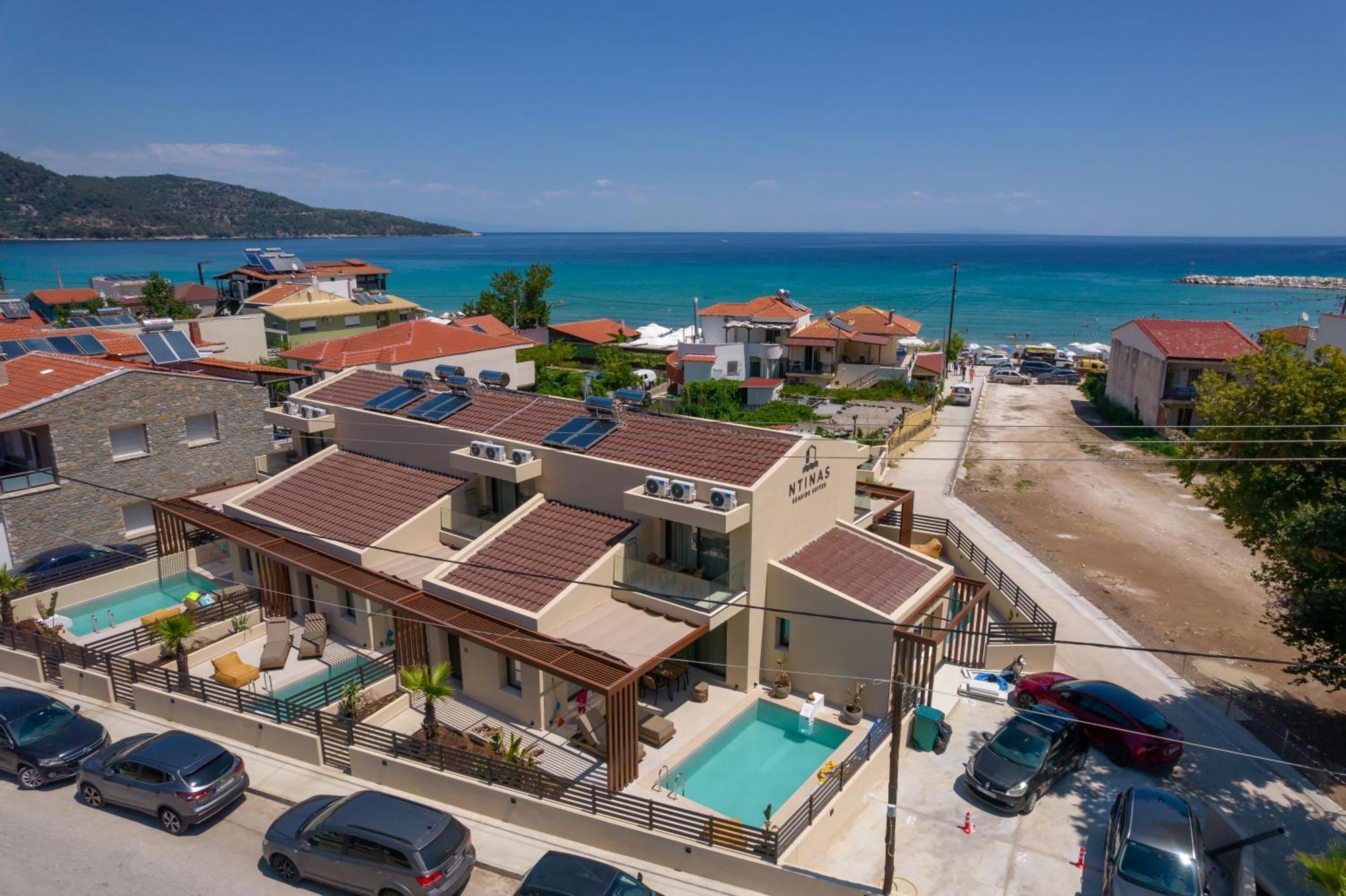 Ntinas Seaside Suites Skála Potamiás Exterior foto