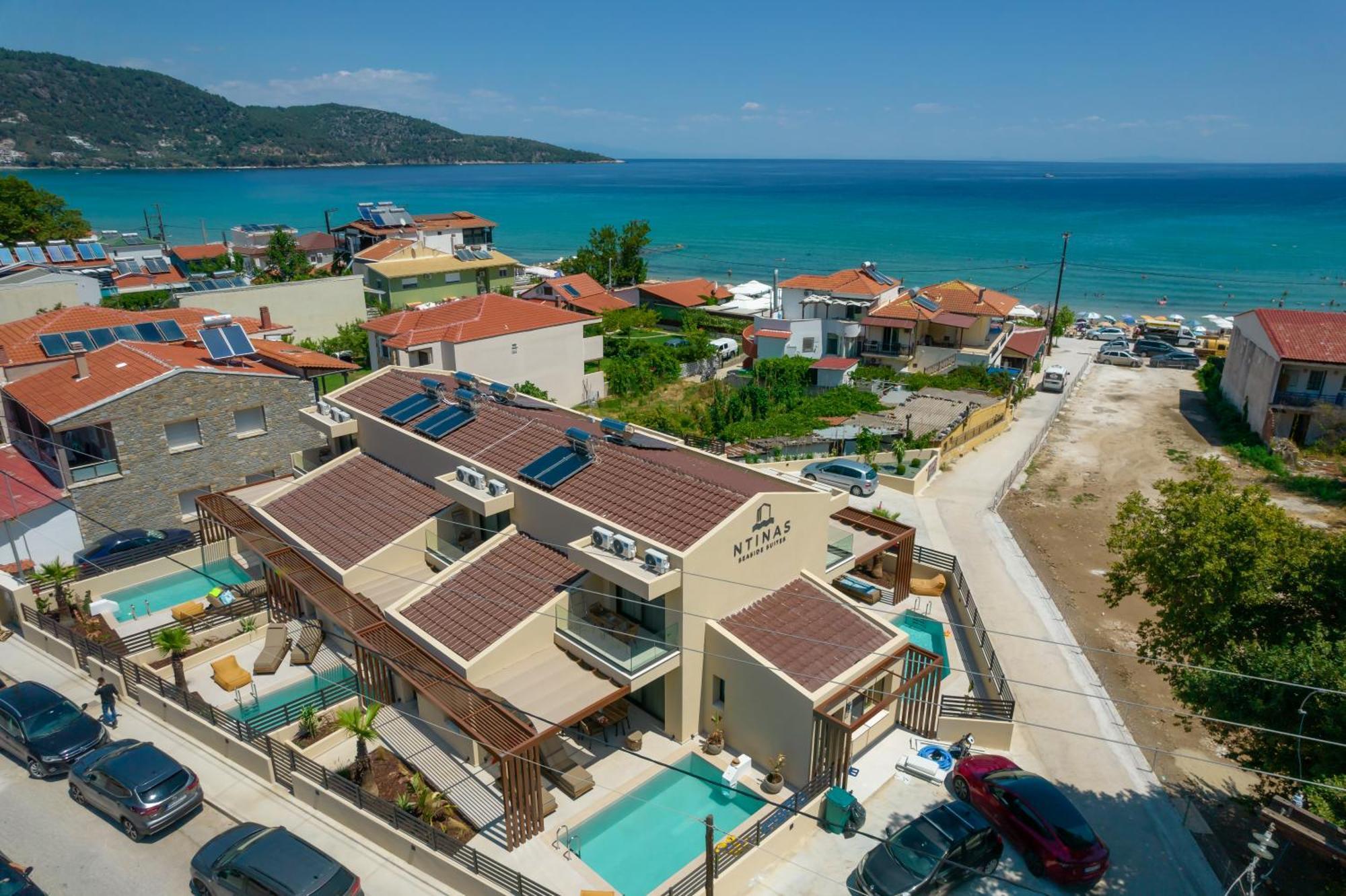 Ntinas Seaside Suites Skála Potamiás Exterior foto